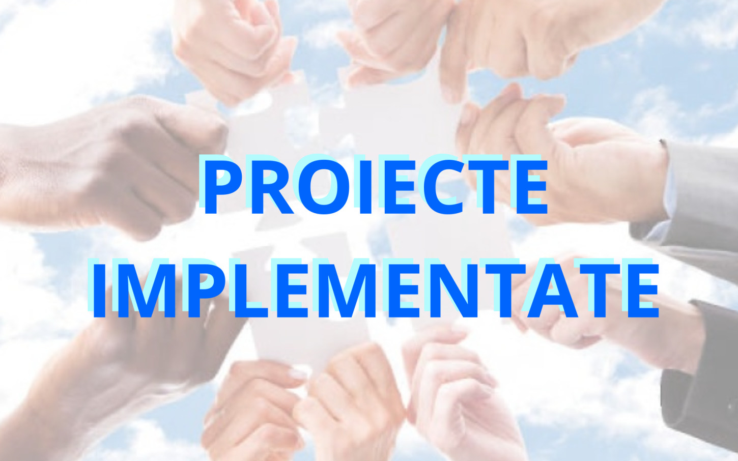 Proiecte implementate