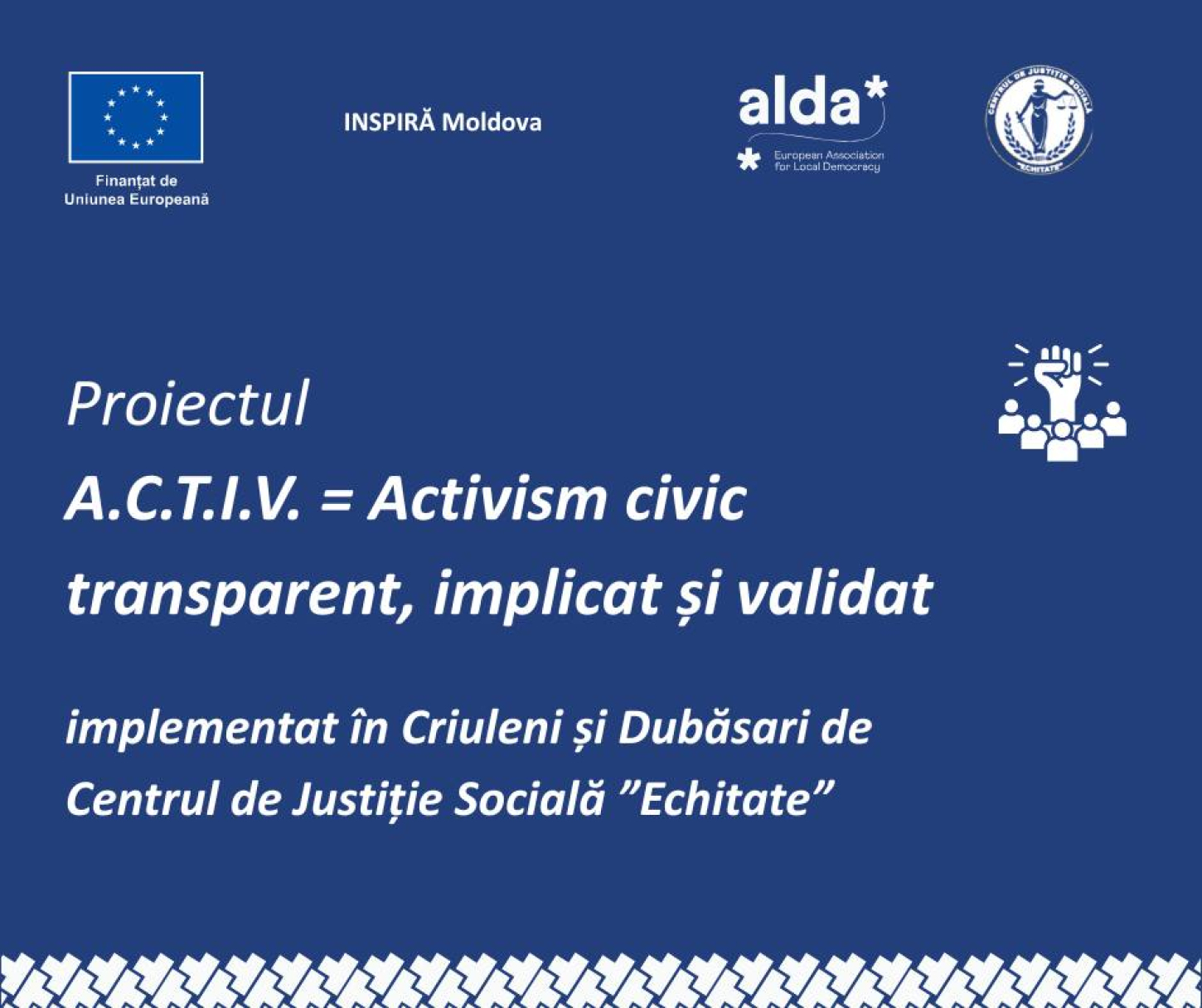 Program de formare al activiștilor civici - A.C.T.I.V.